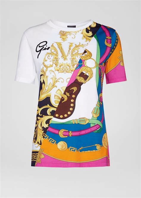 versace womans shirt|Versace collection online store.